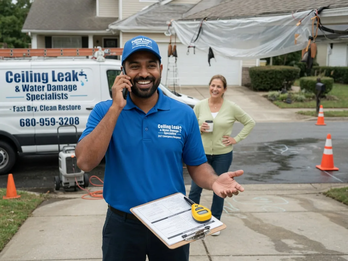 Ceiling Leak Cleanup James City, PA FAQs